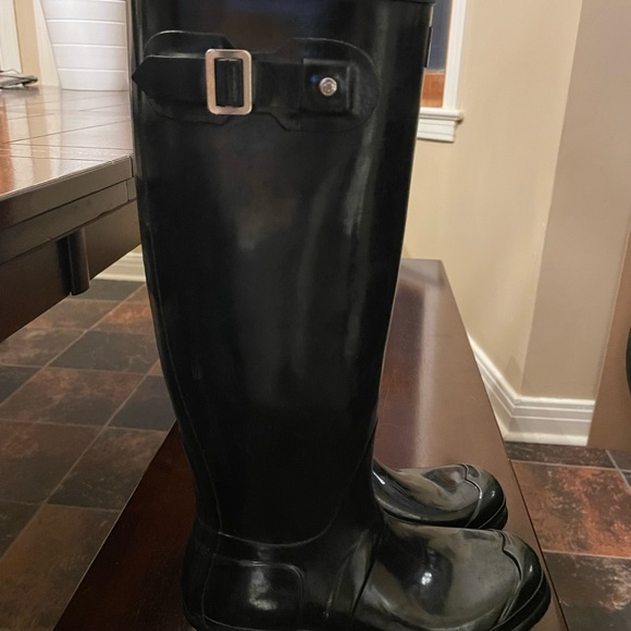 Hunter Knee high rain fall autumn Boots - Picture 2 of 10